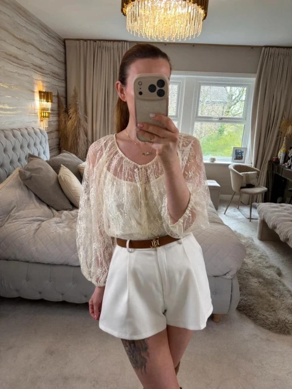 BNWT Marks & Spencer’s Cream Lace Blouse 16