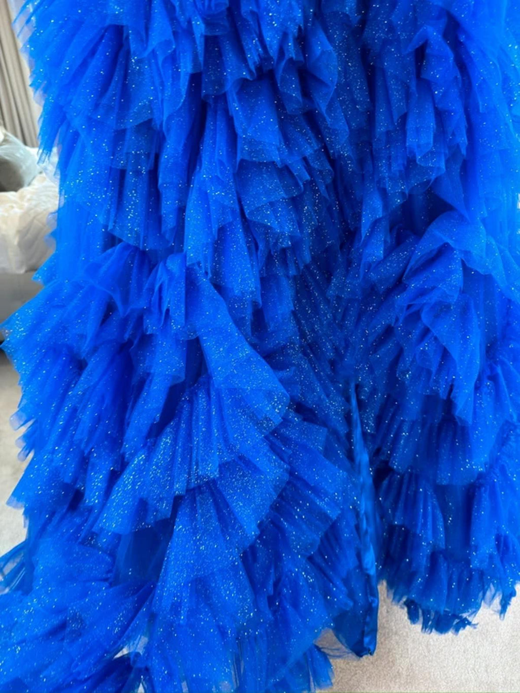 Angel Forever Cobalt Blue Embellished Dress 6-8