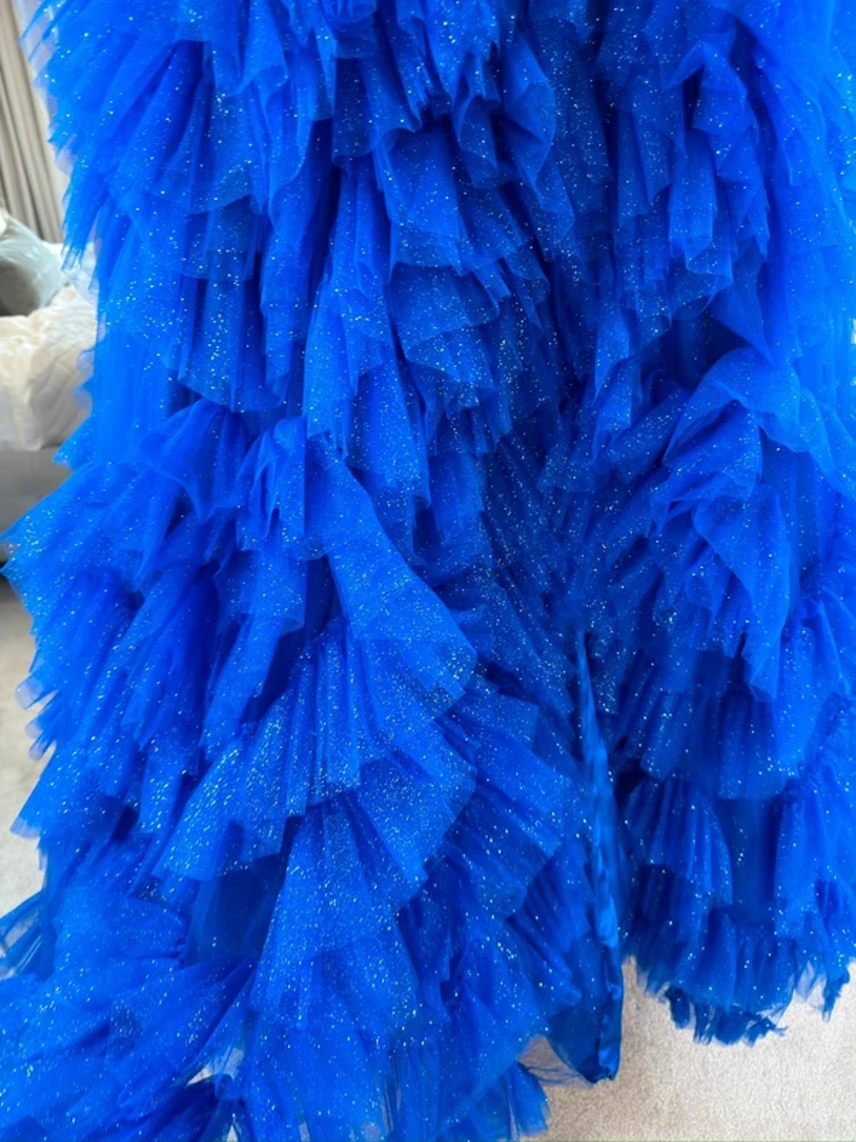 Angel Forever Cobalt Blue Embellished Dress 6-8