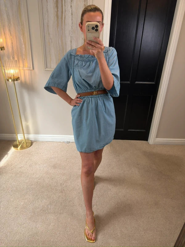See By Chloe Denim Mini Dress 12