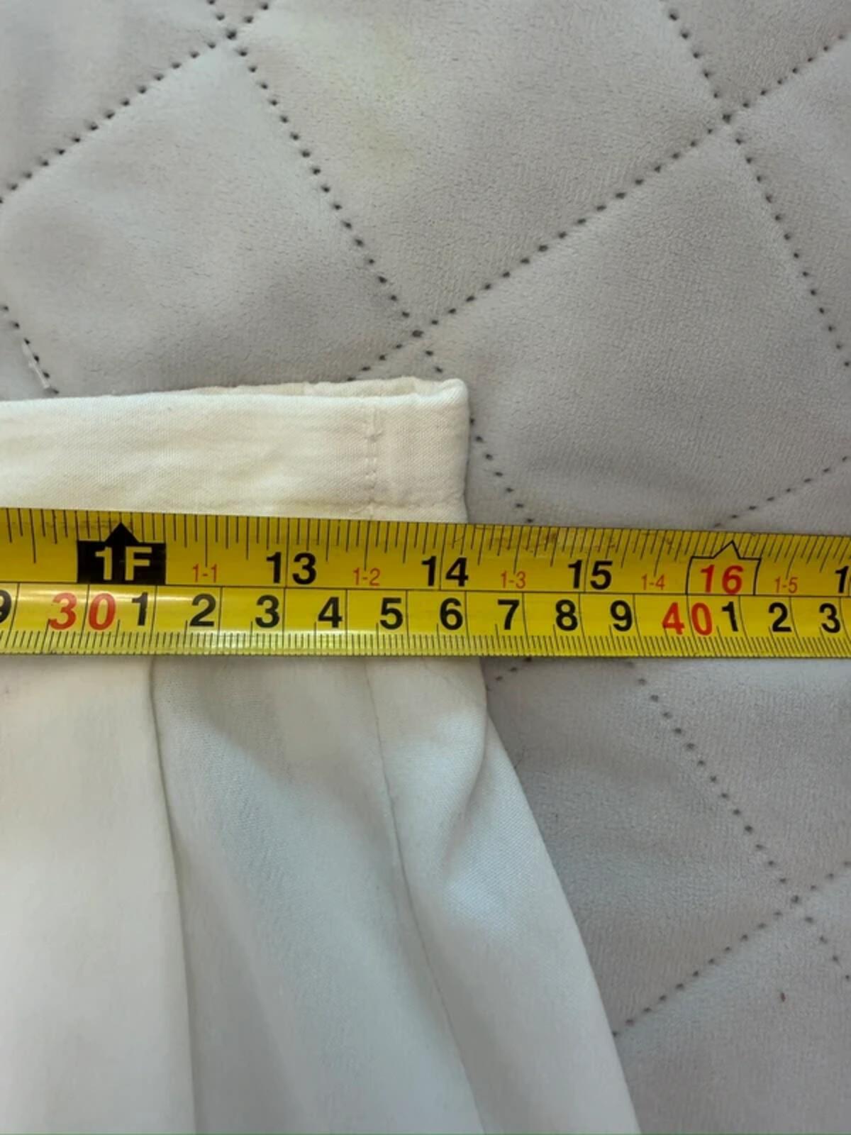 Vintage C&A White Midi Skirt Small