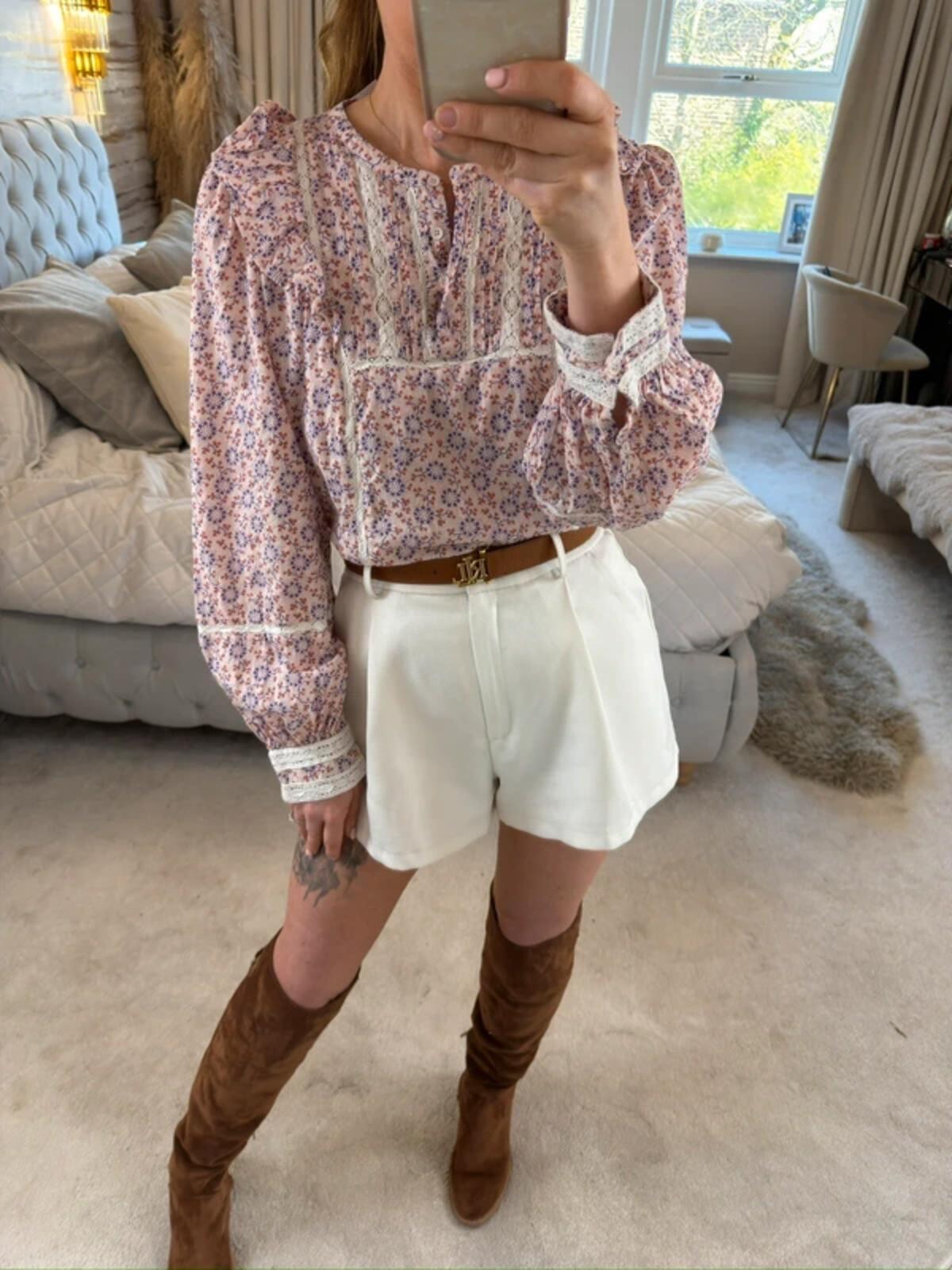 Per Una Pink Boho Blouse 16