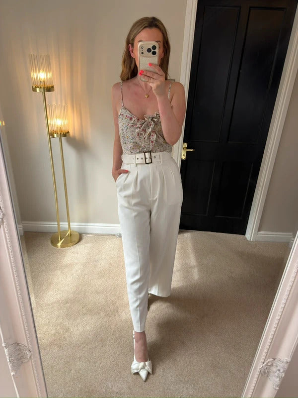 Next Floral Frill Cami Blouse 16
