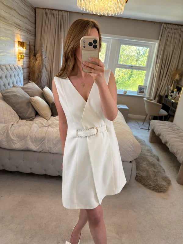 Ella Boo White Blazer / Blazer dress 8