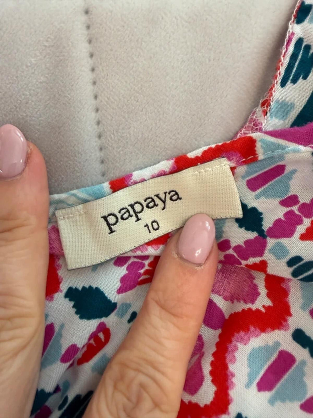 Papaya Multicoloured Maxi Dress 10