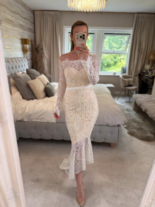 BNWT Elle Zeitoune White Marchesa Gown 12