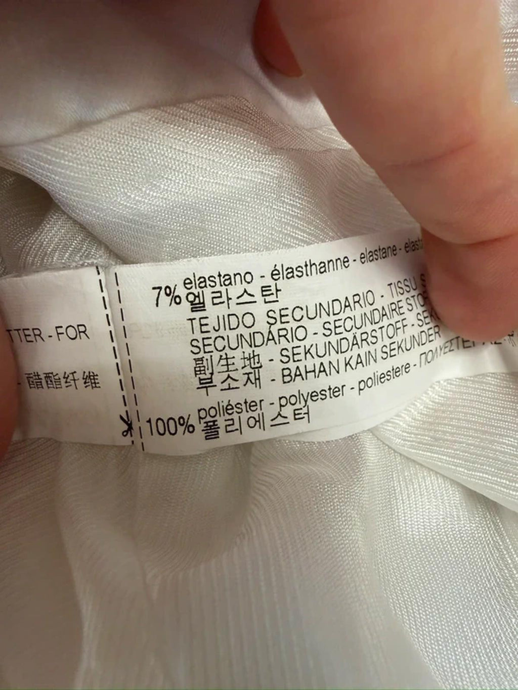 Zara Off White satin Trim Blazer Jacket Small