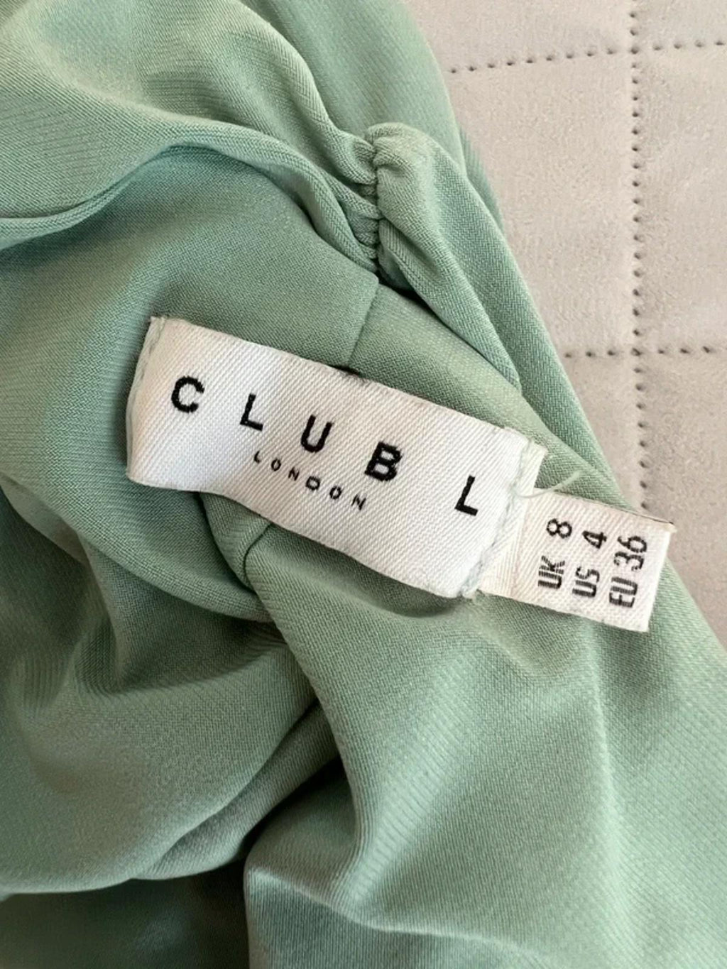 Club L Light Green Midi Dress 8