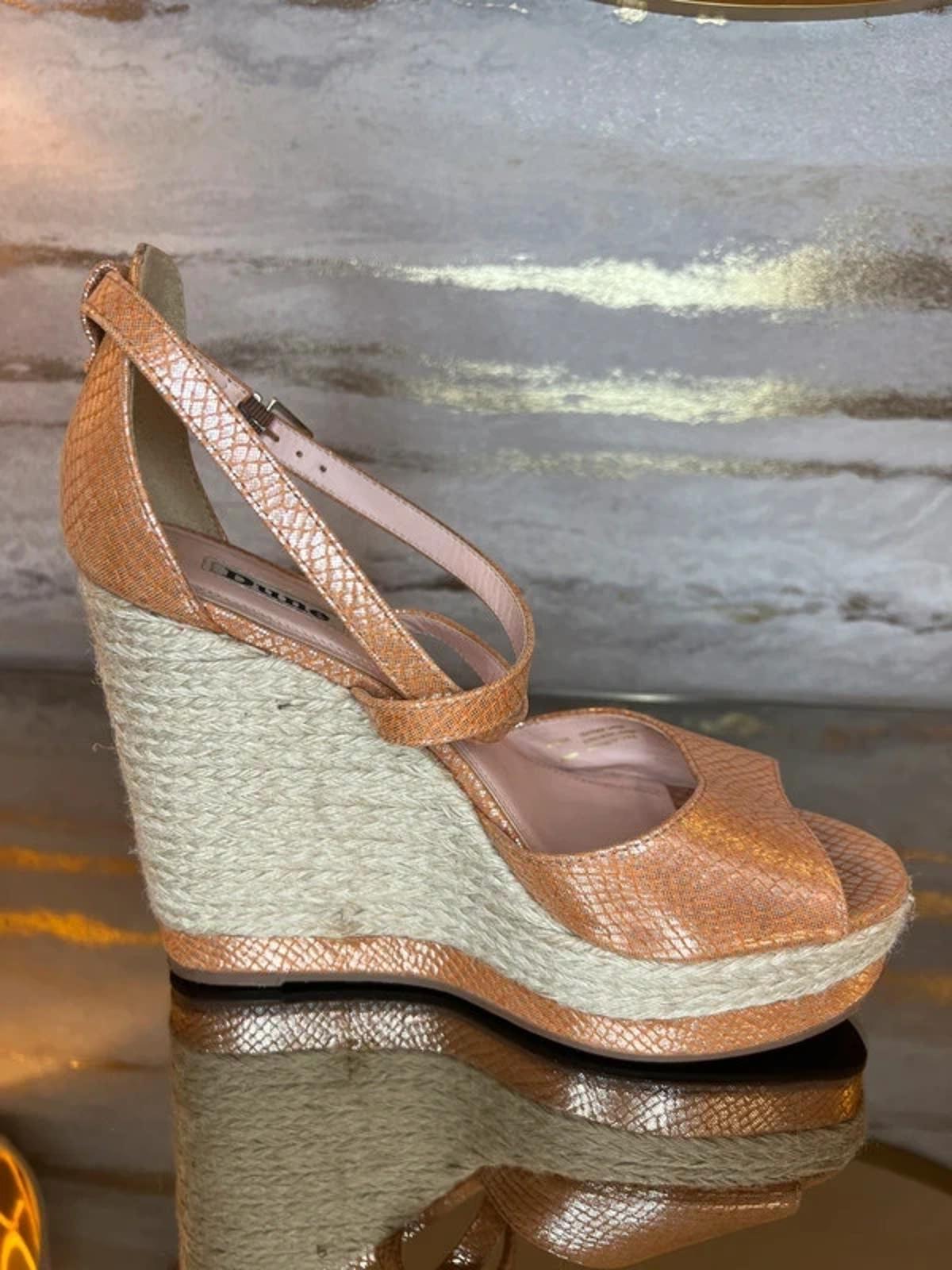Dune Real Leather Wedges 39
