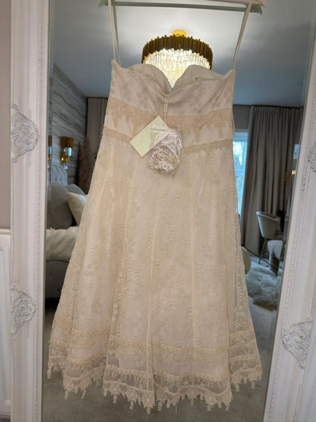 BNWT Coast Cream Lace Dress 12