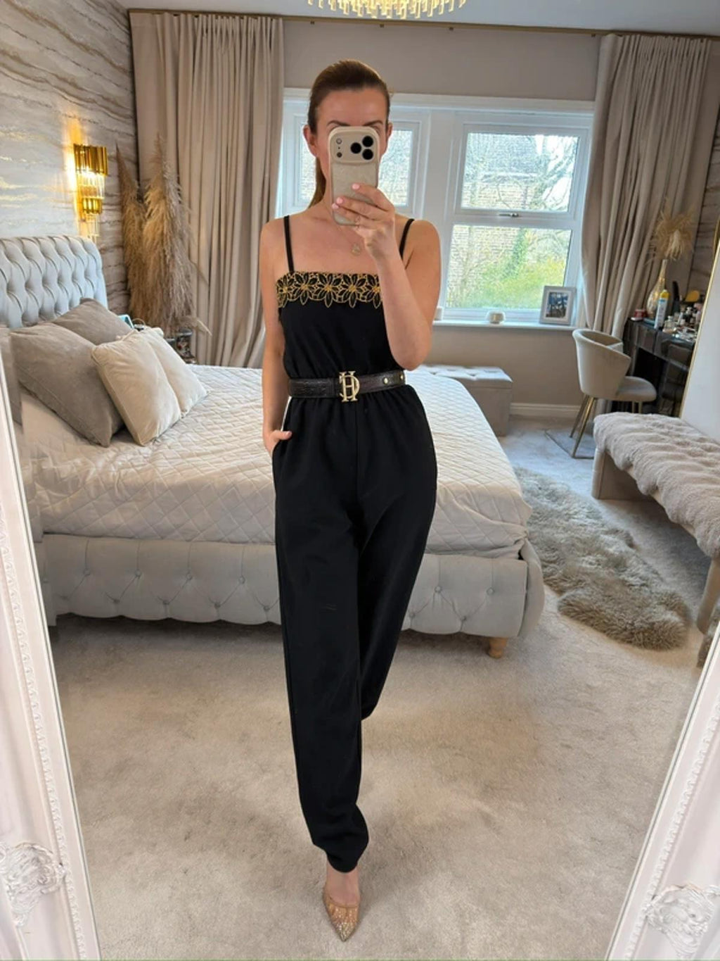 Vintage Mister Ant Black 70’s Jumpsuit 14