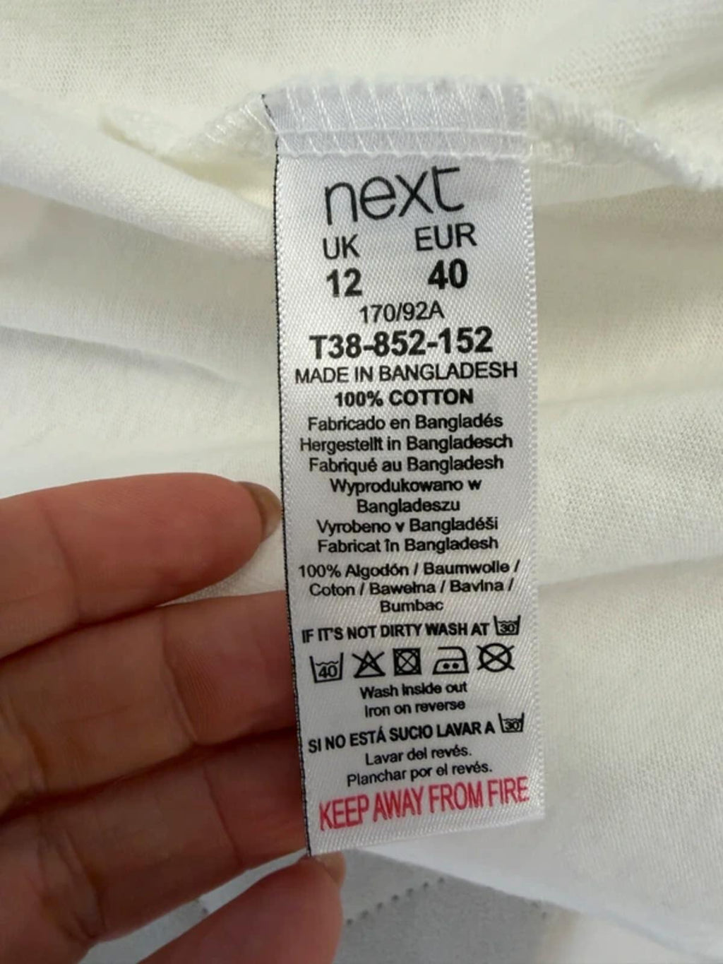 BNWT Next White 100% Cotton Broderie Anglaise Midi Dress 12