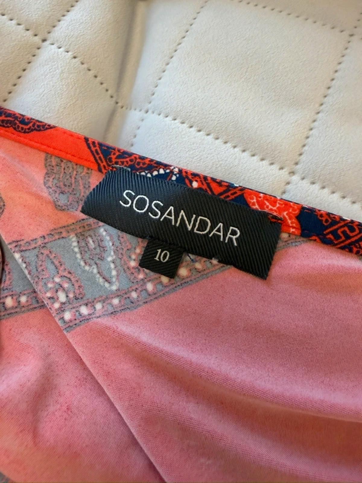 Sosandar Paisley Wrap Dress 10