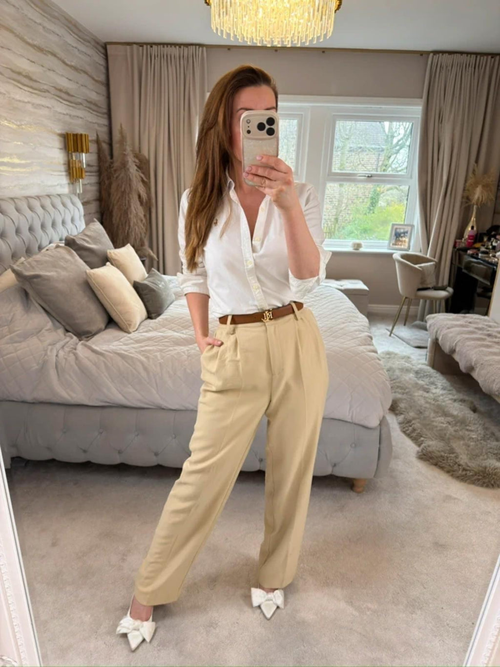 NA - KD Beige / Cream Trousers BNWT 10