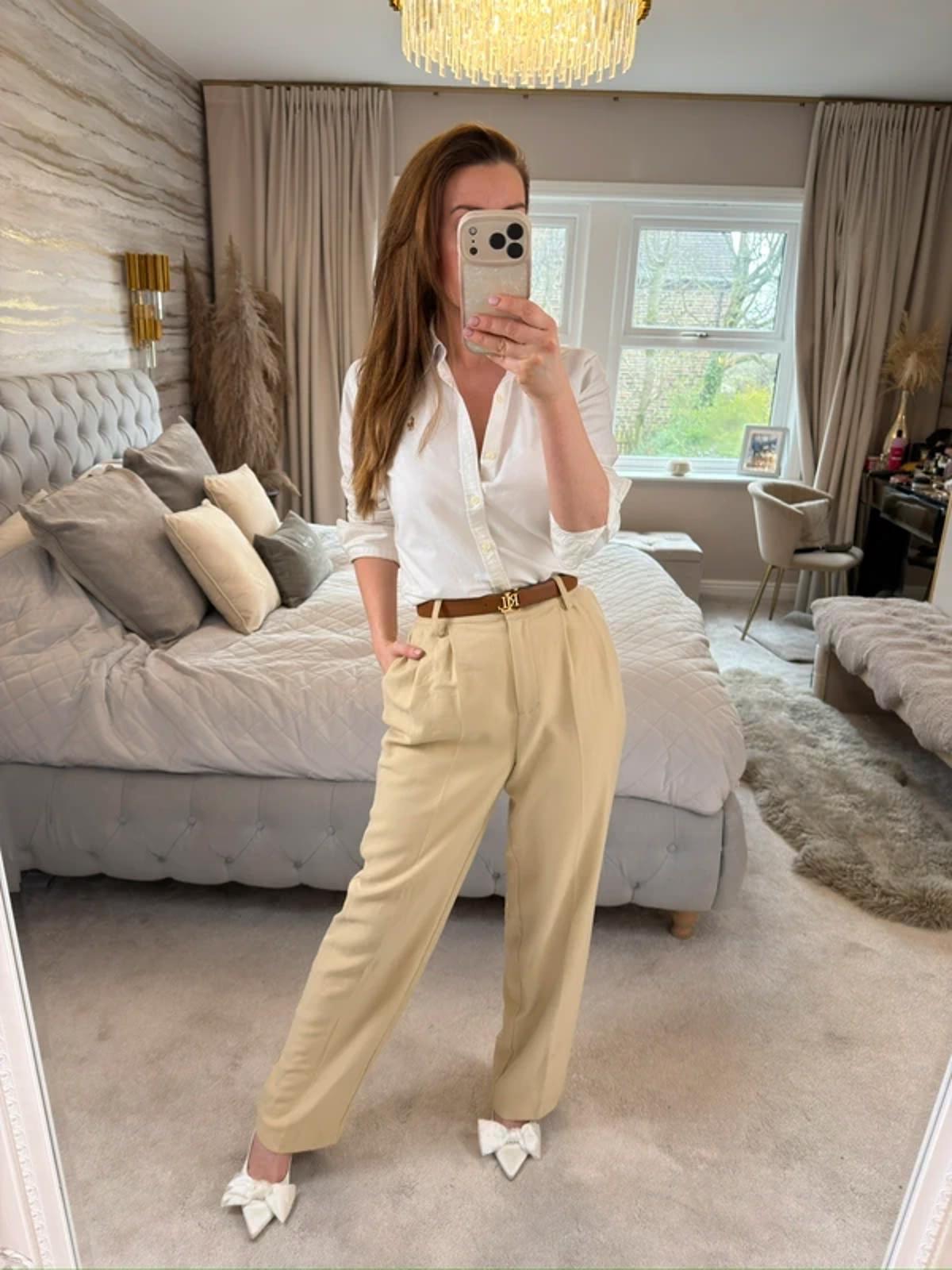 NA - KD Beige / Cream Trousers BNWT 10