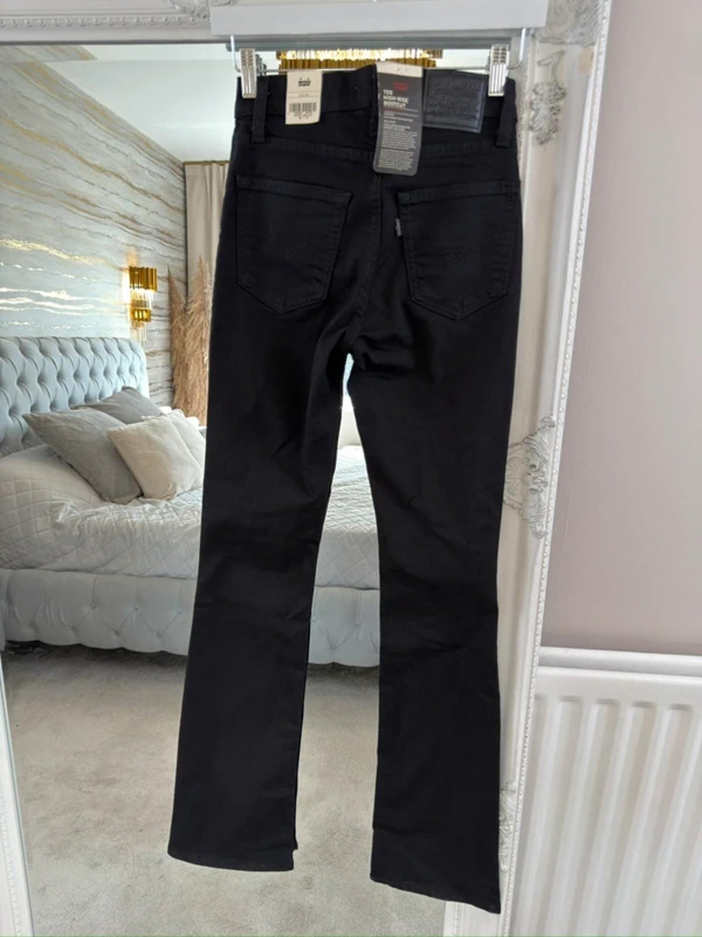 BNWT 725 Levi’s Black High Rise Bootcut XS