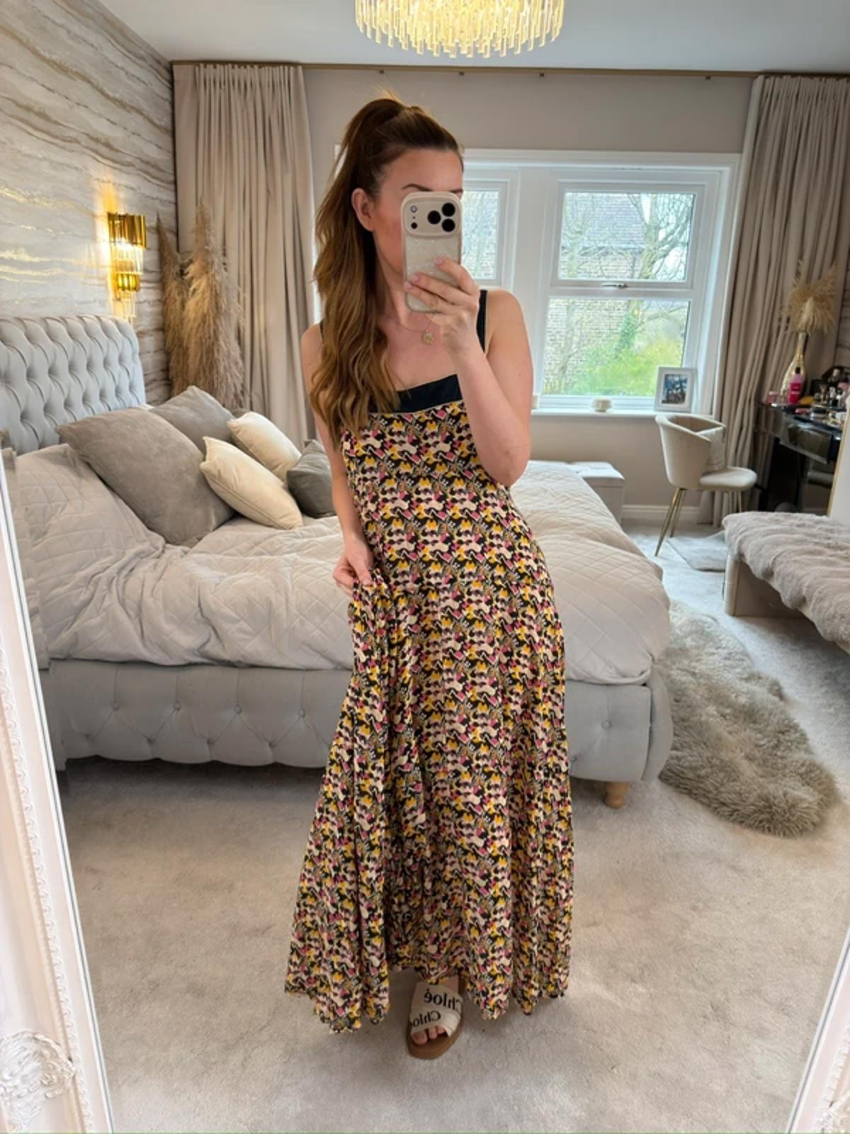 French Connection Multicoloured Midaxi Dress 12