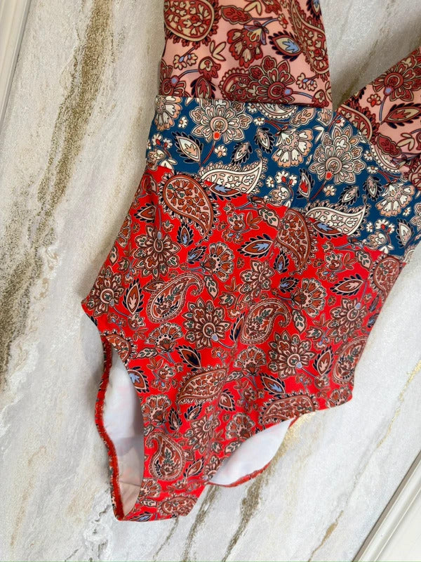 BNWT Boden Arezzo Paisley Swimsuit 6