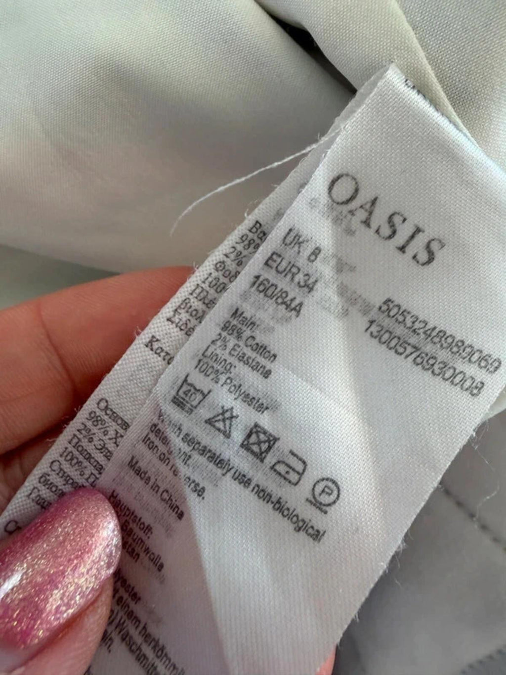 Oasis X V&A Multicoloured Floral Print Dress 8