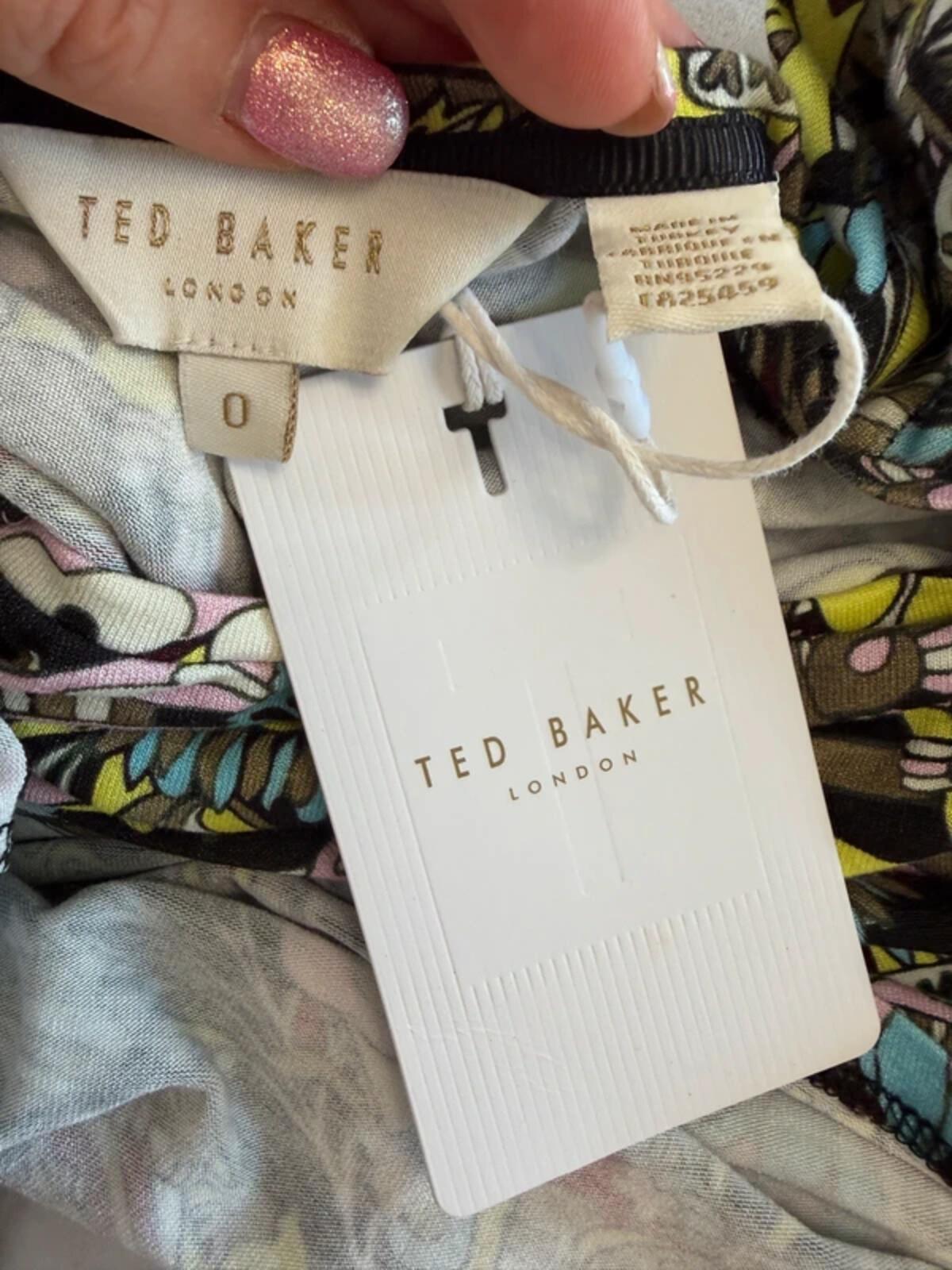 BNWT Ted Baker Multicoloured Top XS