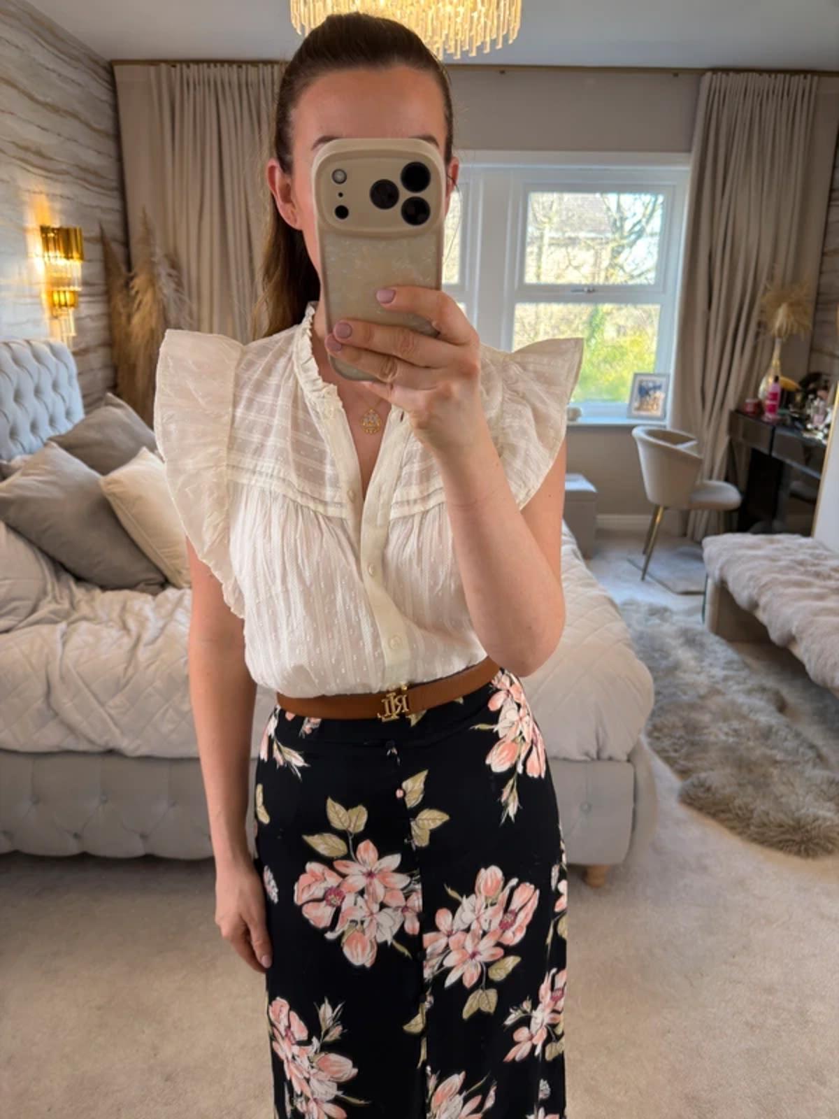 Warehouse Floral Midi Skirt 6