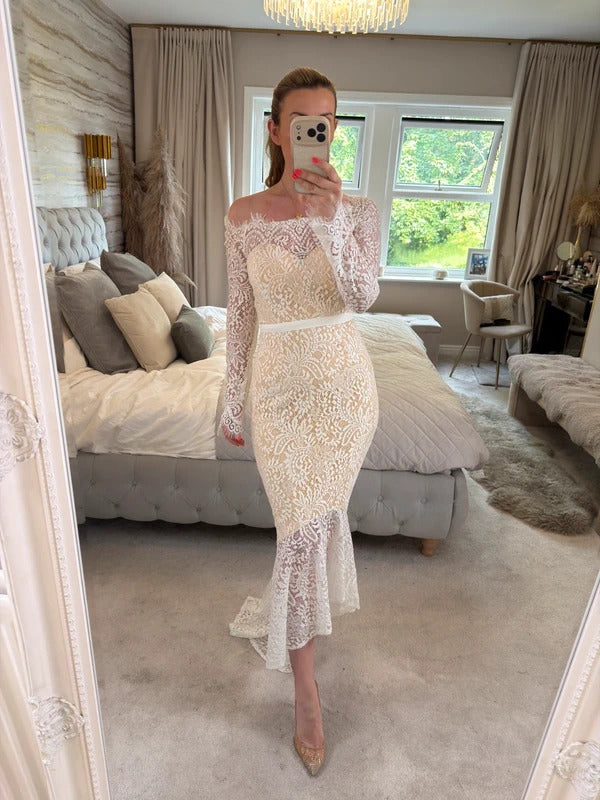 BNWT Elle Zeitoune White Marchesa Gown 12