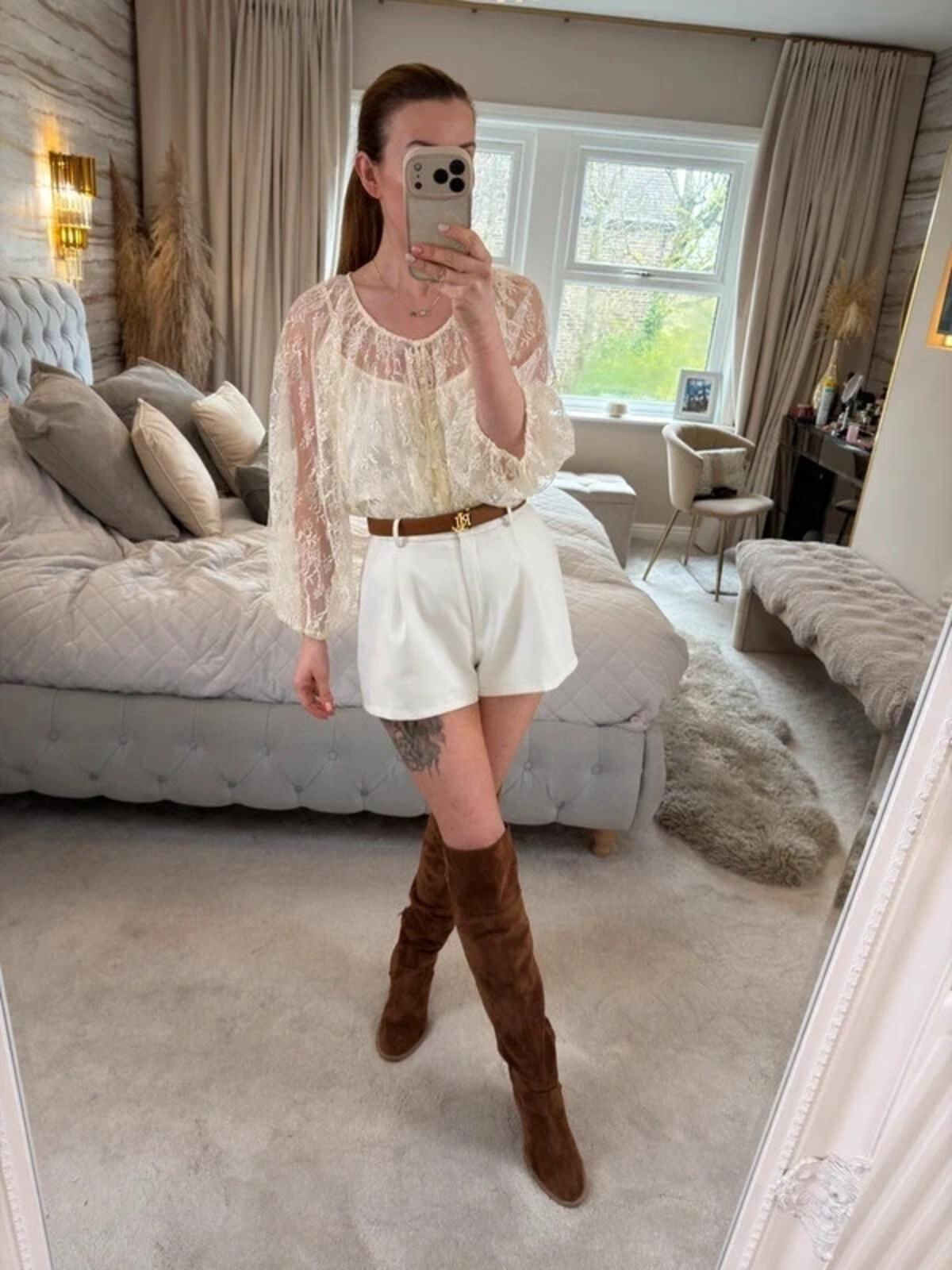 BNWT Marks & Spencer’s Cream Lace Blouse 16