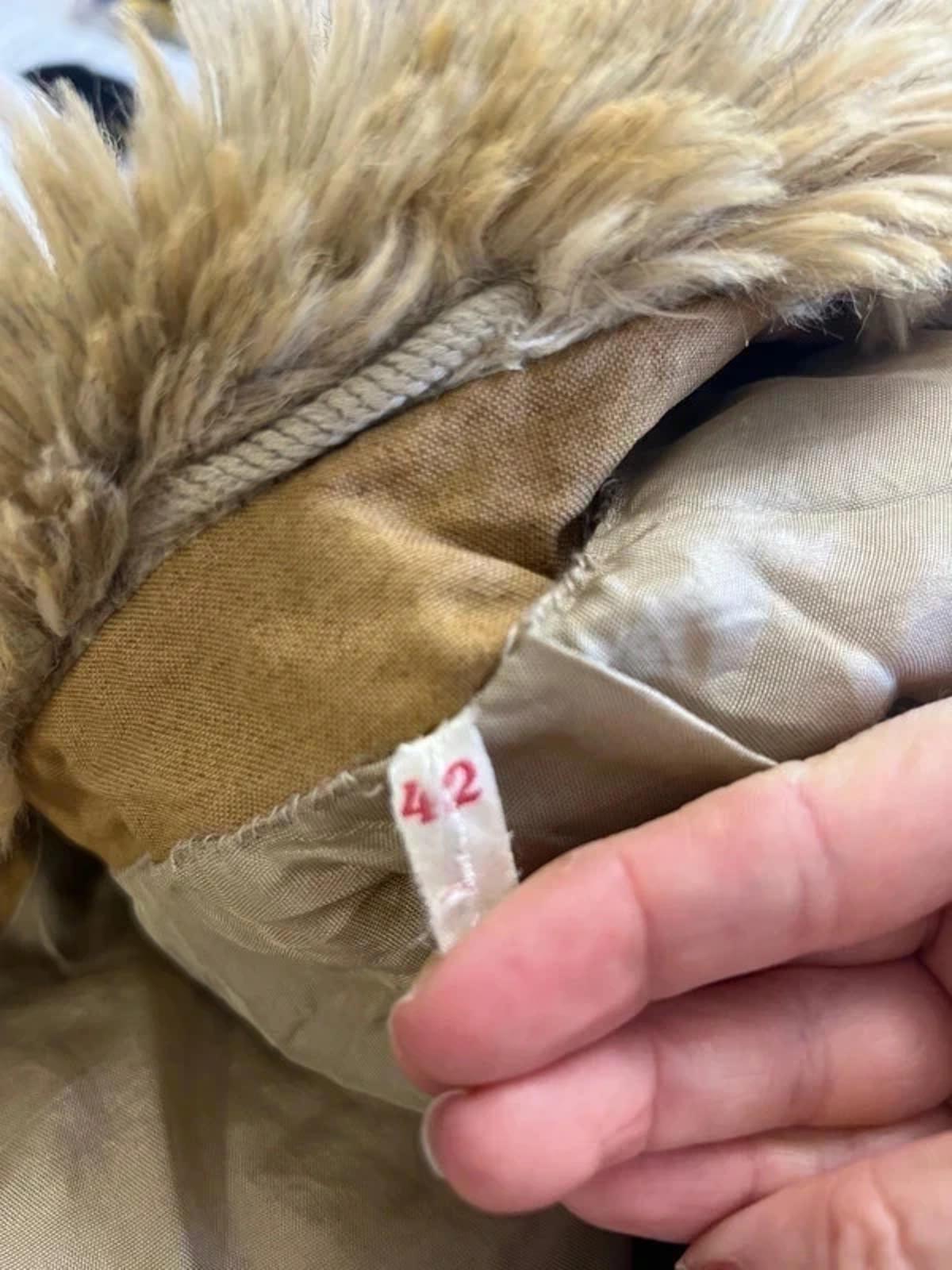 Vintage Brown Faux Fur Coat 10/12 🌸
