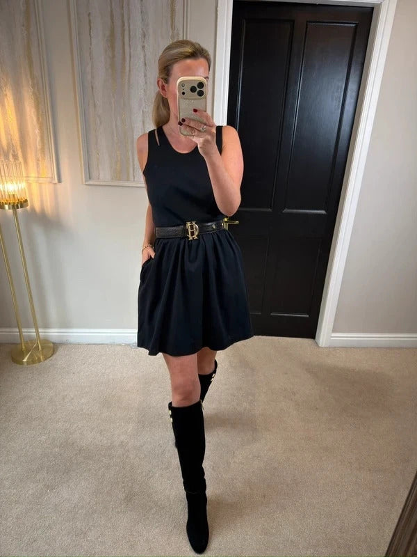 Vintage Kookai Black Mini Dress