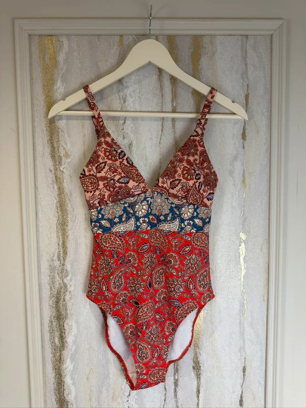 BNWT Boden Arezzo Paisley Swimsuit 6