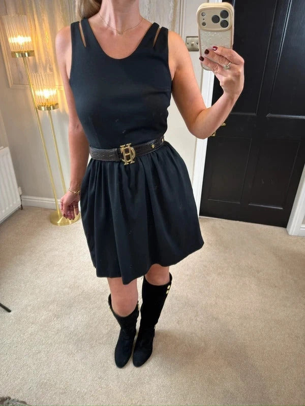 Vintage Kookai Black Mini Dress