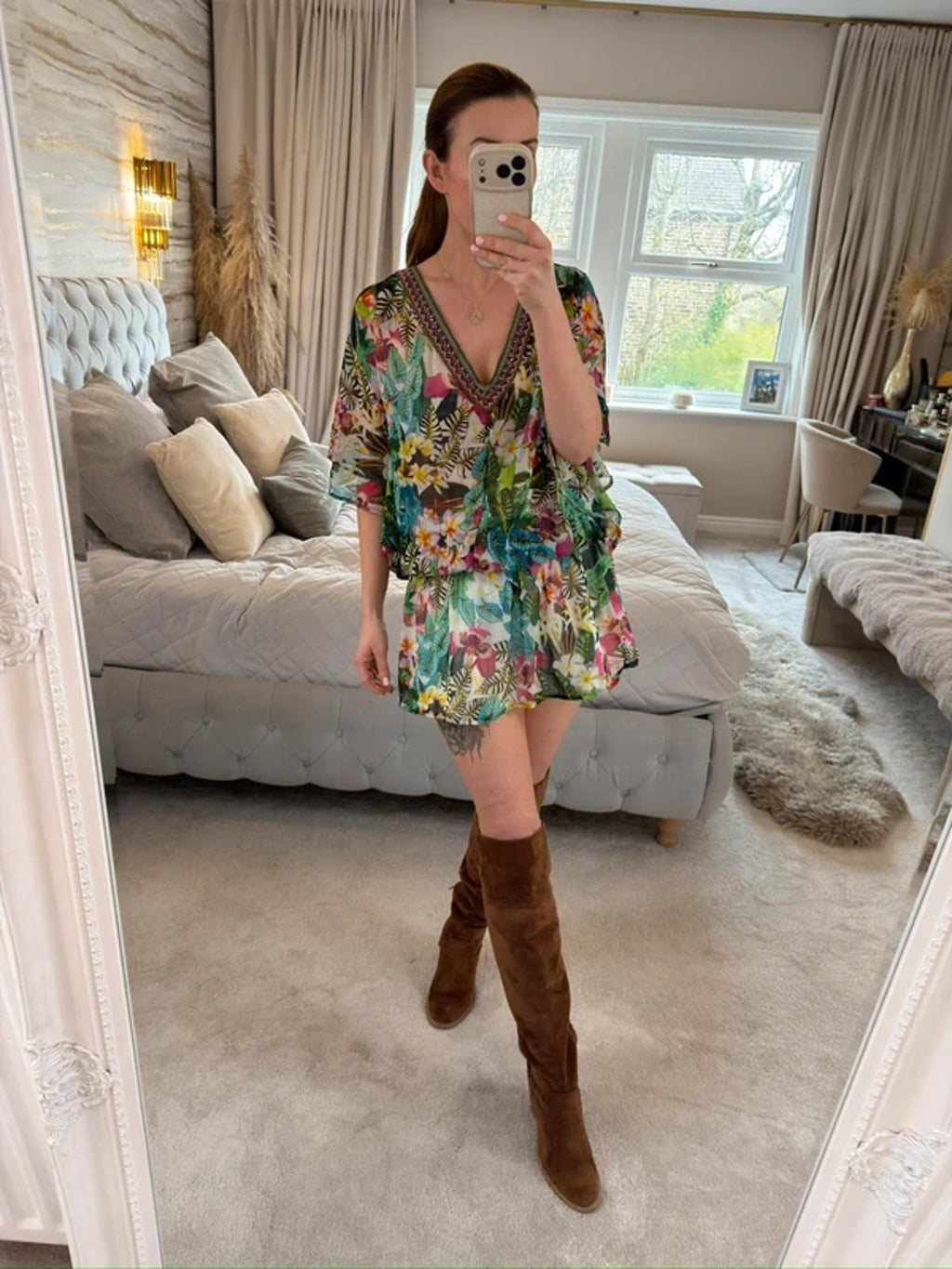 Floral Kaftan Debenhams Small
