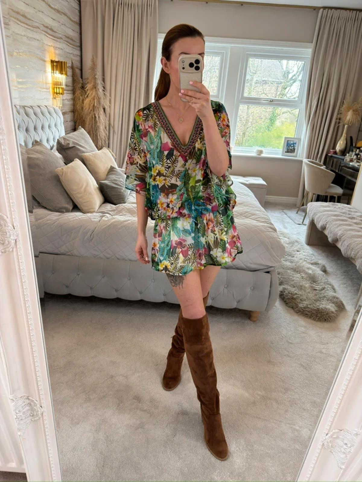 Floral Kaftan Debenhams Small