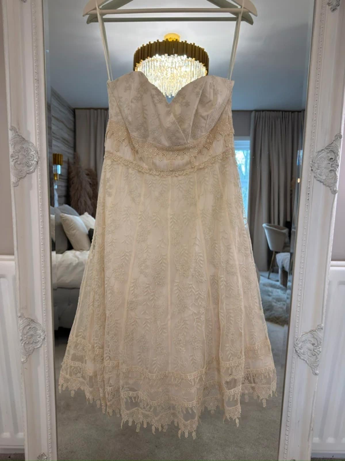 BNWT Coast Cream Lace Dress 12