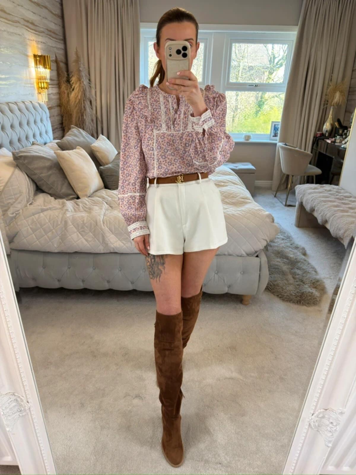 Per Una Pink Boho Blouse 16