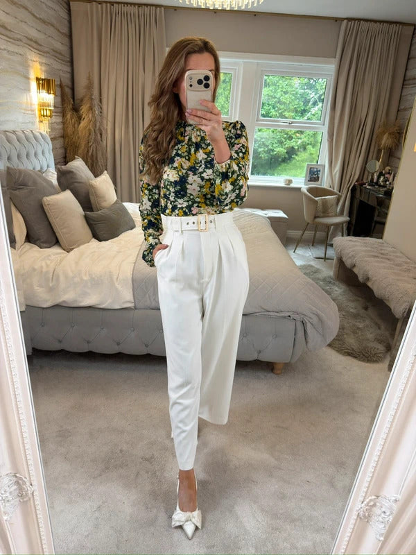 Oasis Multicoloured Floral Blouse Medium
