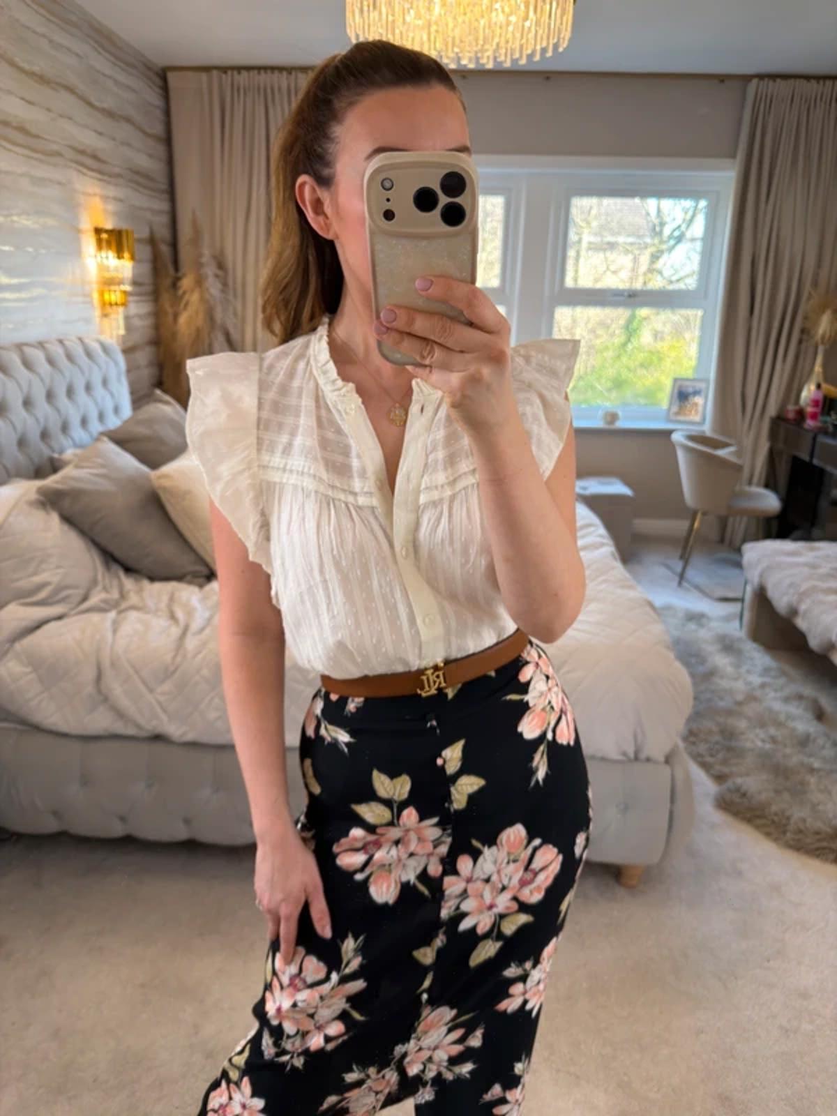 Warehouse Floral Midi Skirt 6
