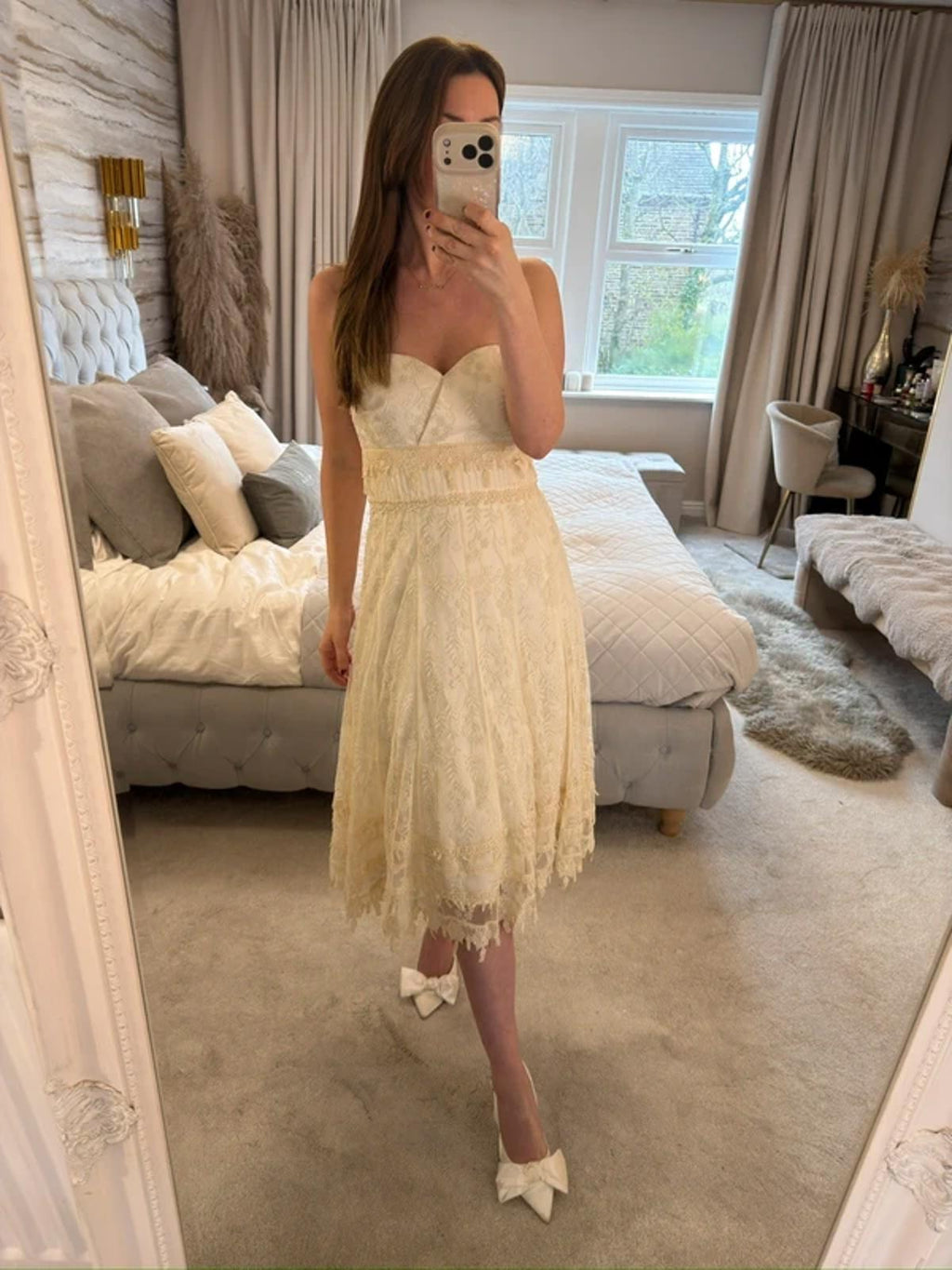 BNWT Coast Cream Lace Dress 12