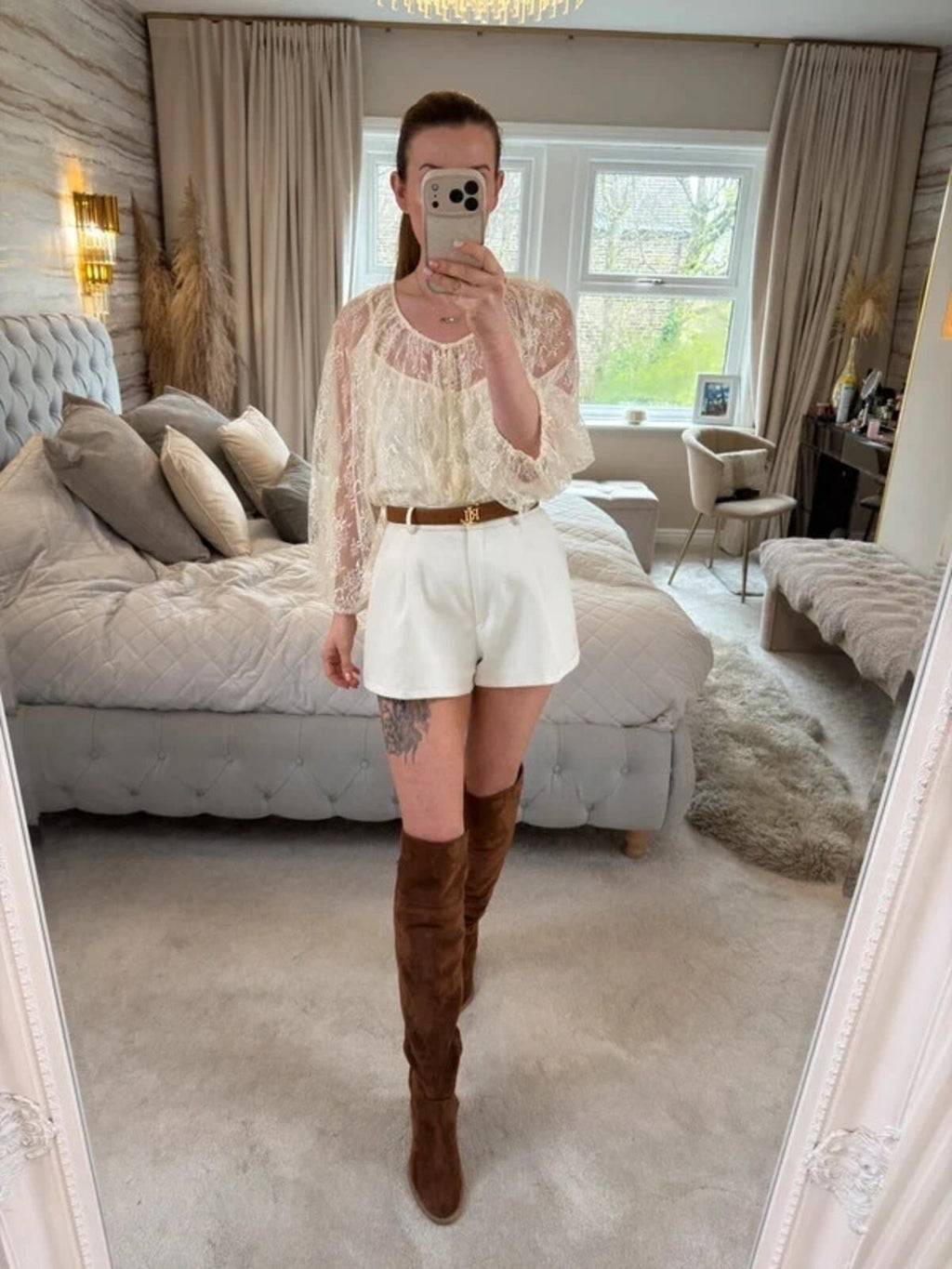 BNWT Marks & Spencer’s Cream Lace Blouse 16