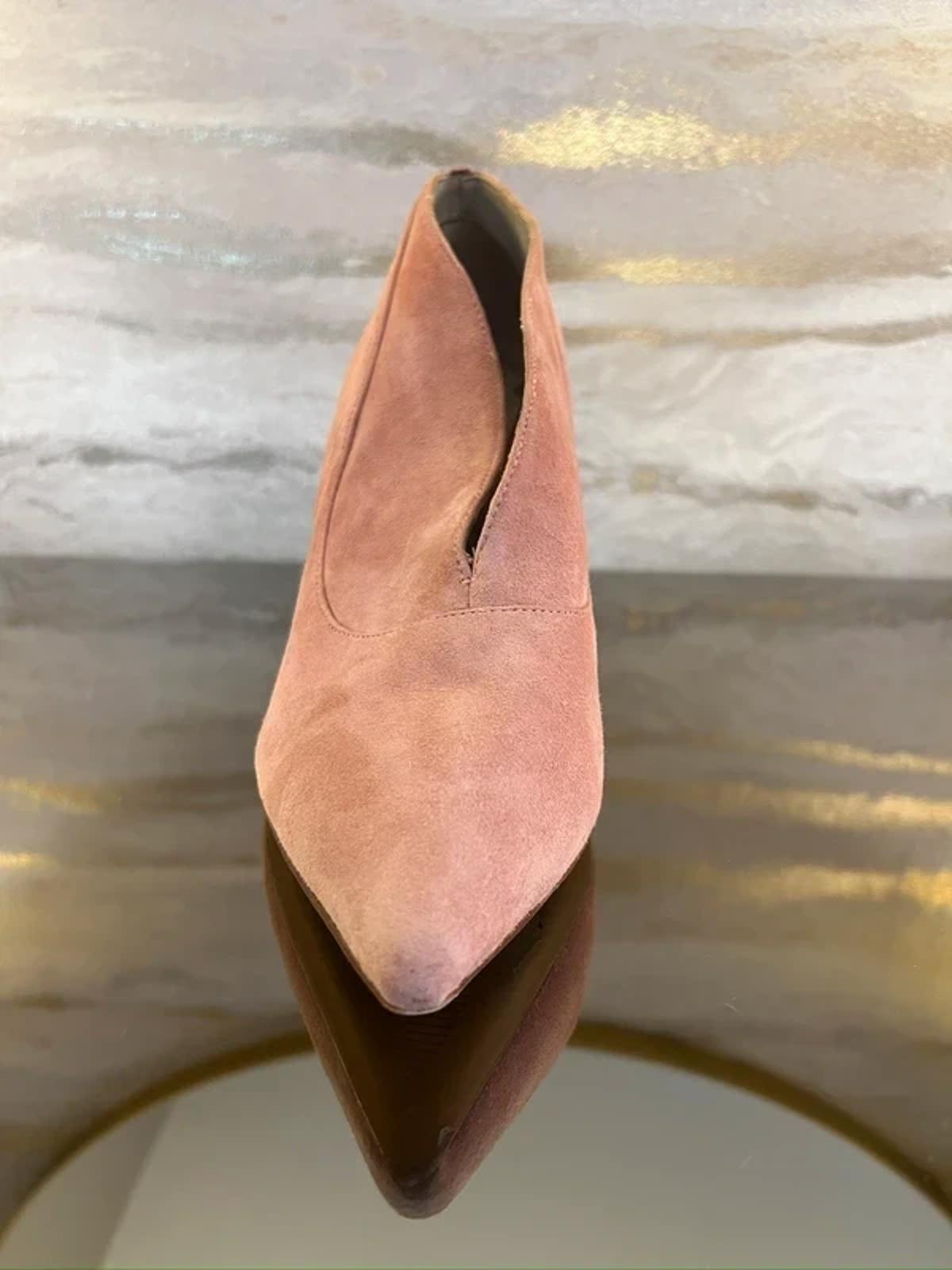 Boden Pink Suede Shoe Boots 40