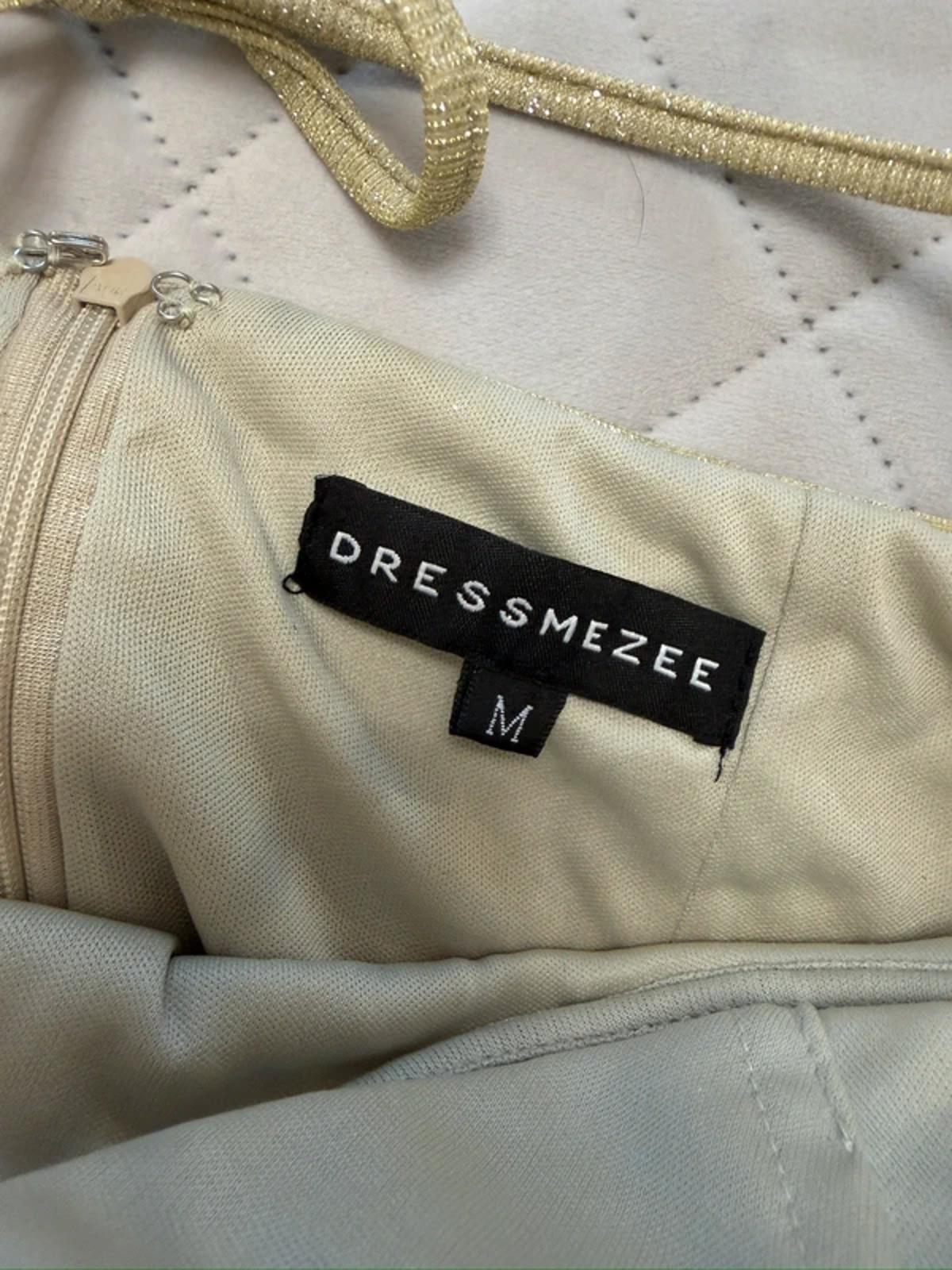BNWT Dressmezee Gold Embellished Mini Dress