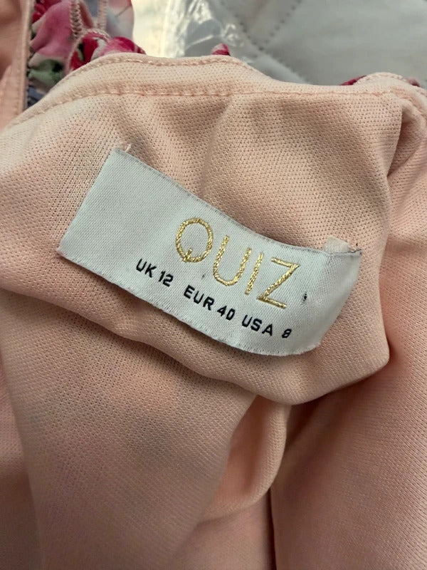 Quiz One Shoulder Pink Floral Blouse 12