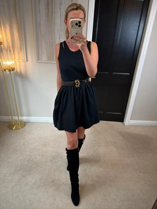 Vintage Kookai Black Mini Dress