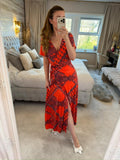 Sosandar Paisley Wrap Dress 10
