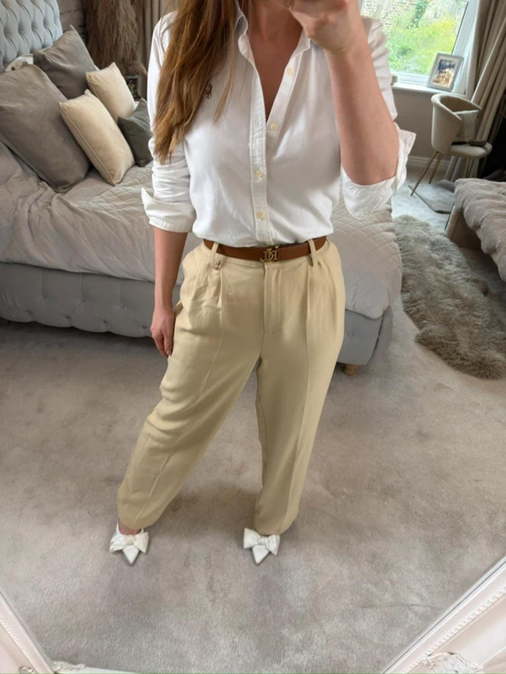 NA - KD Beige / Cream Trousers BNWT 10