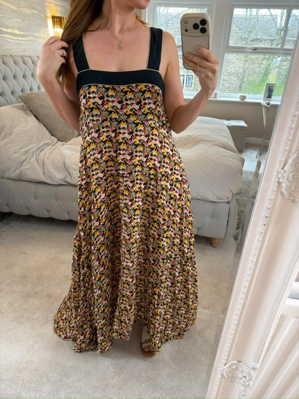 French Connection Multicoloured Midaxi Dress 12
