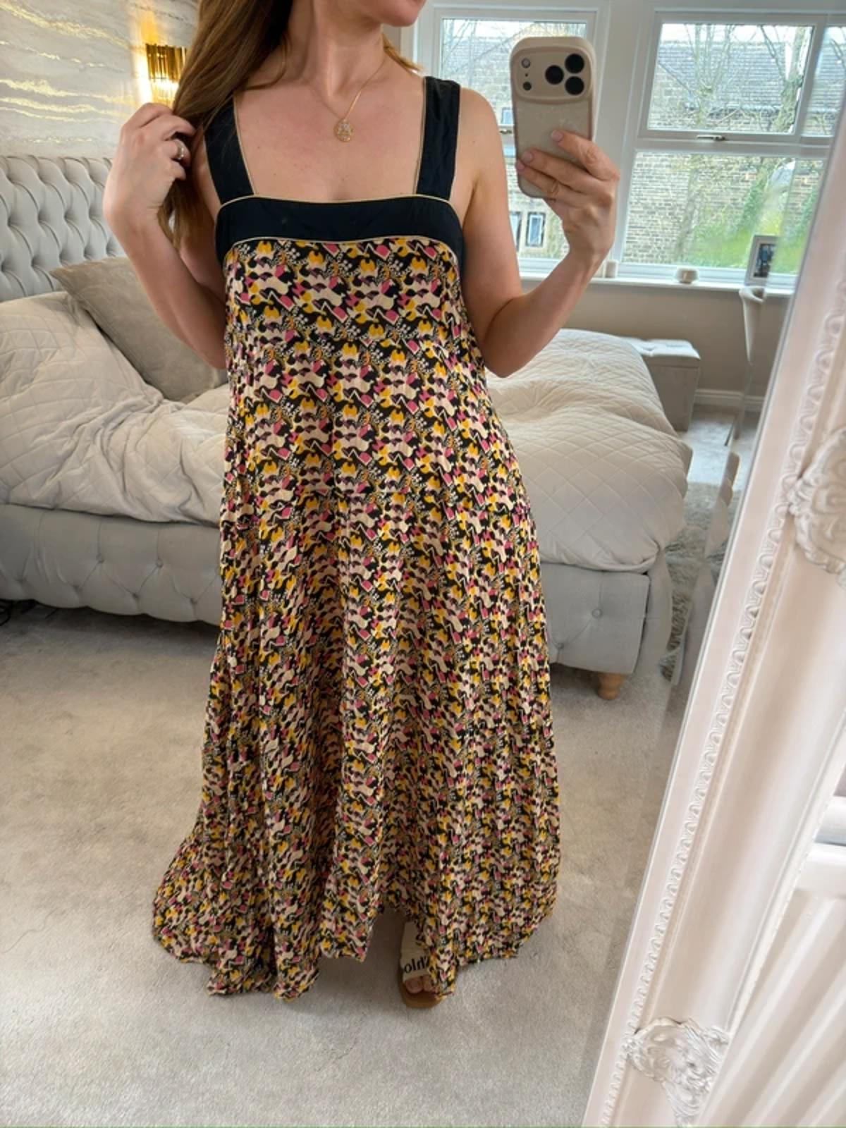 French Connection Multicoloured Midaxi Dress 12