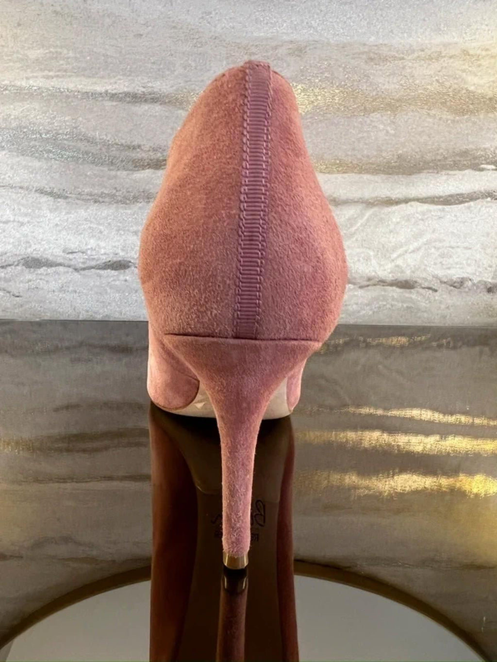 Boden Pink Suede Shoe Boots 40