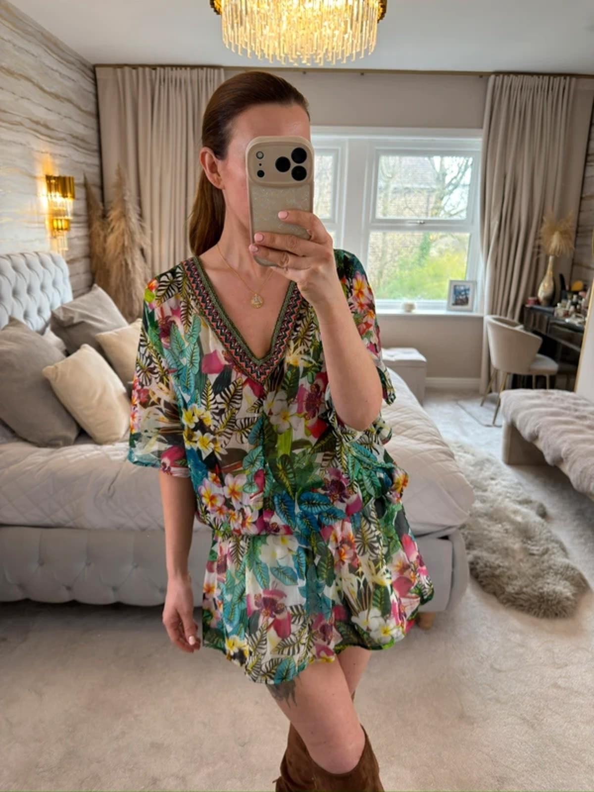 Floral Kaftan Debenhams Small