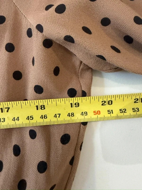 Jigsaw Beige & Black Polka Dot Jumpsuit 12